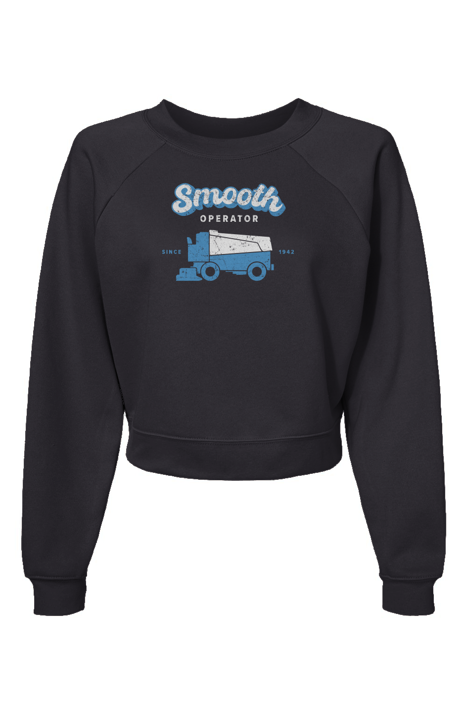 Raglan Rival Smooth Operator Pullover Charcoal | Barn Garb Hockey Threads