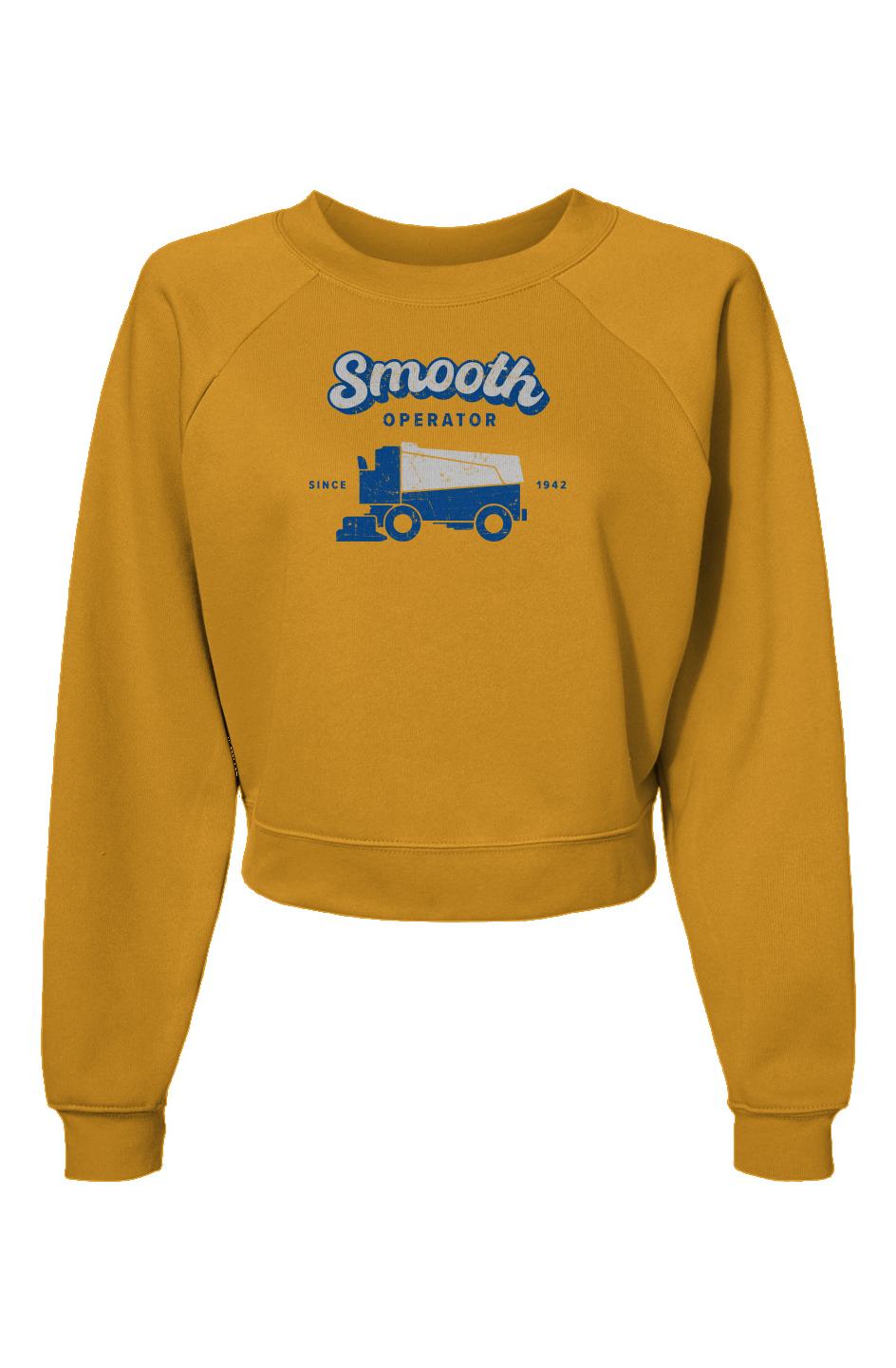 Raglan Rival Smooth Operator Pullover Heather Mustard | Barn Garb Hockey Threads