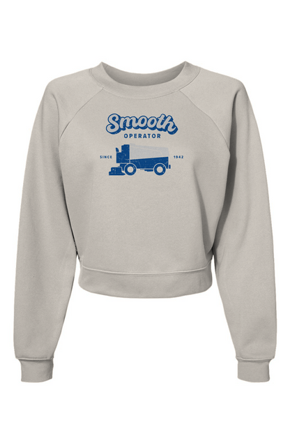 Raglan Rival Smooth Operator Pullover Vintage White | Barn Garb Hockey Threads