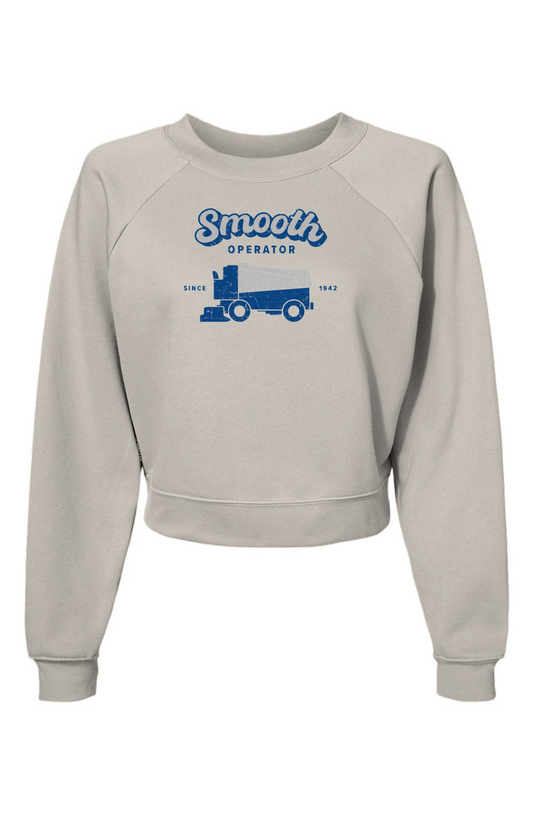 Raglan Rival Smooth Operator Pullover Vintage White | Barn Garb Hockey Threads