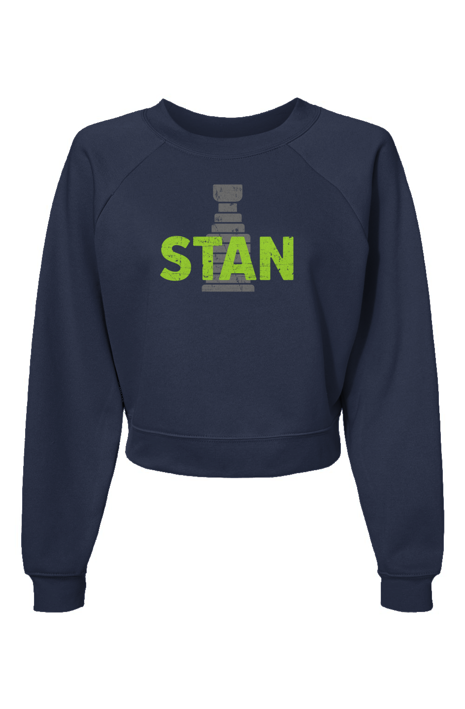 Raglan Rival Stan Pullover Navy Blue | Barn Garb Hockey Threads