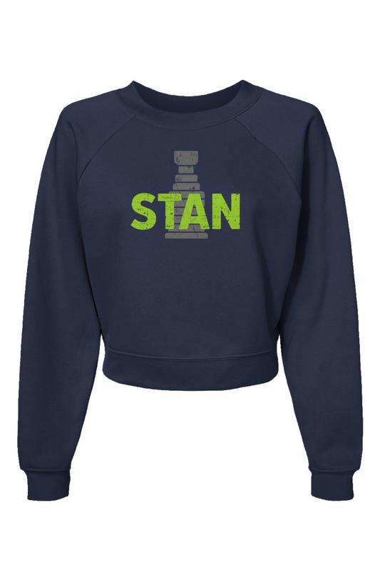 Raglan Rival Stan Pullover Navy Blue | Barn Garb Hockey Threads