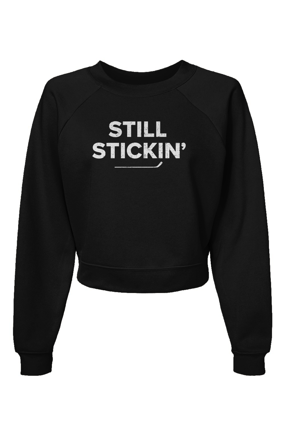 Raglan Rival Still Stickin' Pullover Black | Barn Garb Hockey Threads