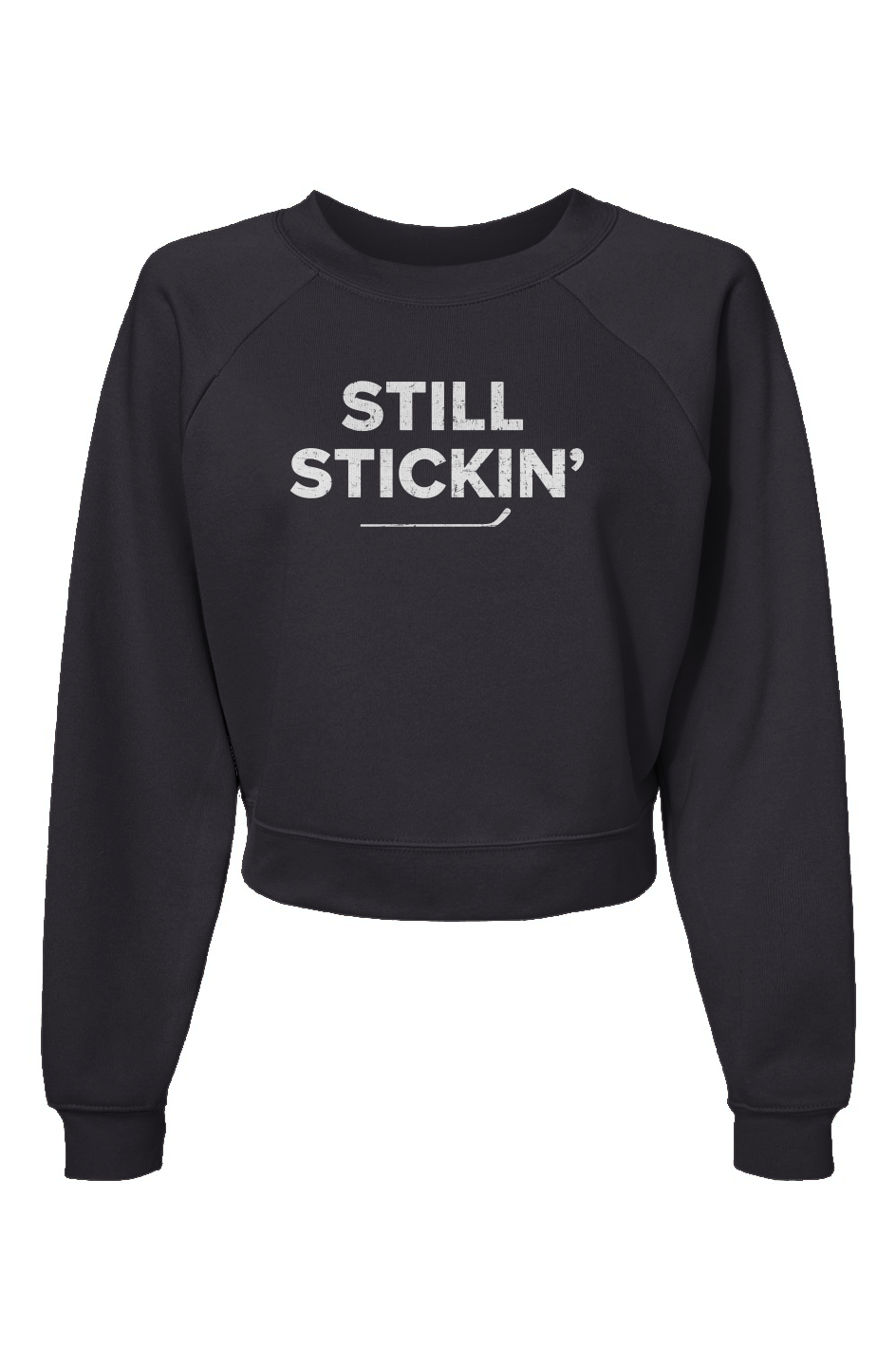 Raglan Rival Still Stickin' Pullover Grey | Barn Garb Hockey Threads