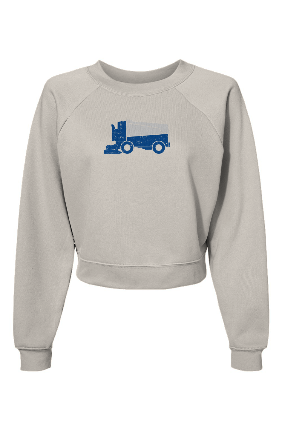 Raglan Rival Surface Boss Pullover Fleece White | Barn Garb Hockey Threads