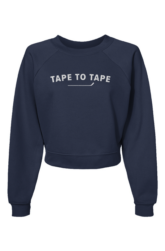 Raglan Rival Tape to Tape Pullover Navy Blue | Barn Garb Hockey Threads
