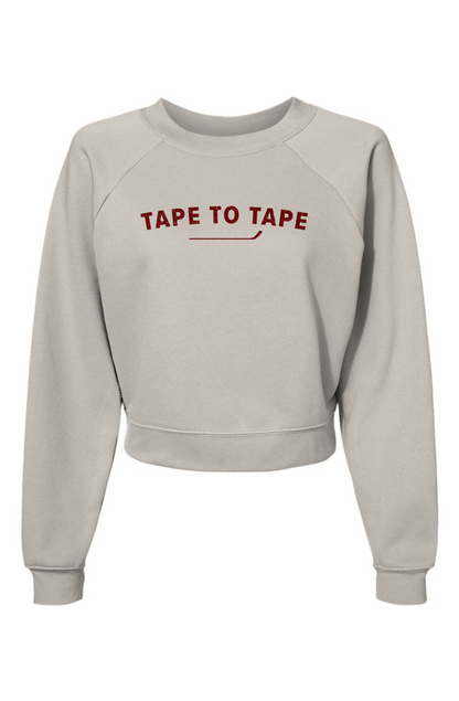 Raglan Rival Tape to Tape Pullover Vintage White | Barn Garb Hockey Threads