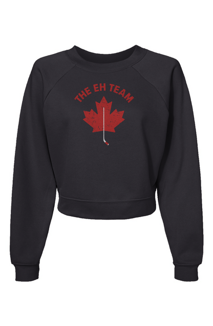 Raglan Rival The Eh Team Pullover Charcoal | Barn Garb Hockey Threads