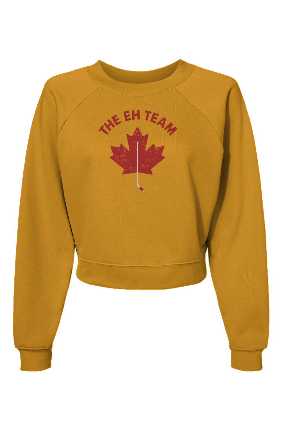 Raglan Rival The Eh Team Pullover Gold | Barn Garb Hockey Threads