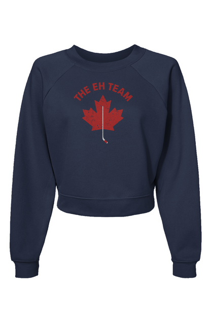 Raglan Rival The Eh Team Pullover Navy Blue | Barn Garb Hockey Threads