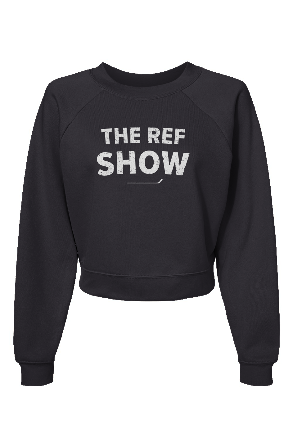 Raglan Rival The Ref Show Pullover Charcoal | Barn Garb Hockey Threads