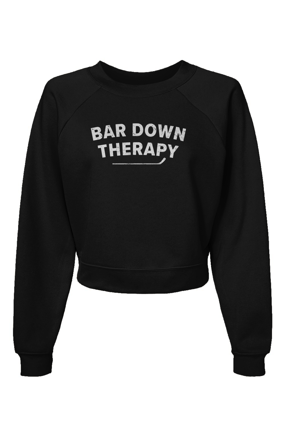 Raglan Rival Therapy Pullover Black | Barn Garb Hockey Threads