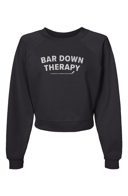Raglan Rival Therapy Pullover Charcoal | Barn Garb Hockey Threads