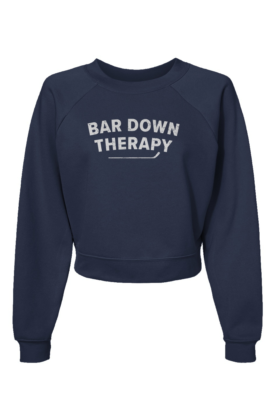 Raglan Rival Therapy Pullover Navy Blue | Barn Garb Hockey Threads