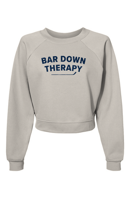 Raglan Rival Therapy Pullover Vintage White | Barn Garb Hockey Threads