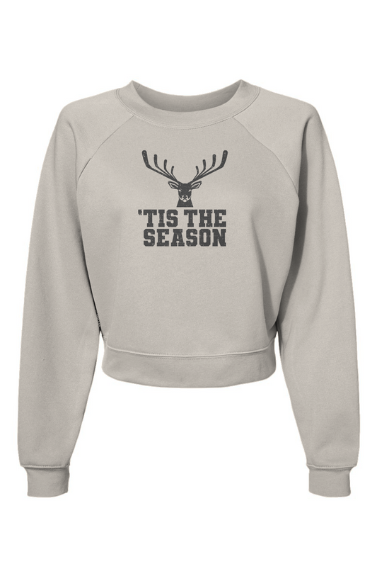 Raglan Rival 'Tis the Season Pullover Vintage White | Barn Garb Hockey Threads