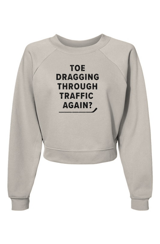Raglan Rival Traffic Pullover Vintage White | Barn Garb Hockey Threads