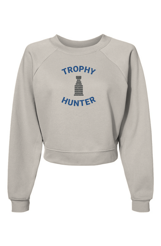 Raglan Rival Trophy Hunter Pullover Vintage White | Barn Garb Hockey Threads