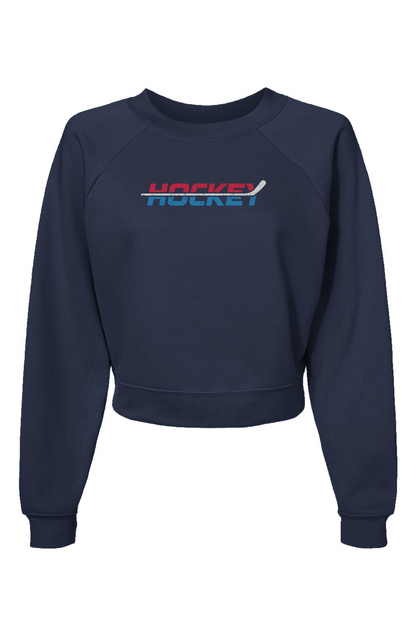 Raglan Rival USA Patriotic Hockey Pullover Navy | Barn Garb Hockey Threads