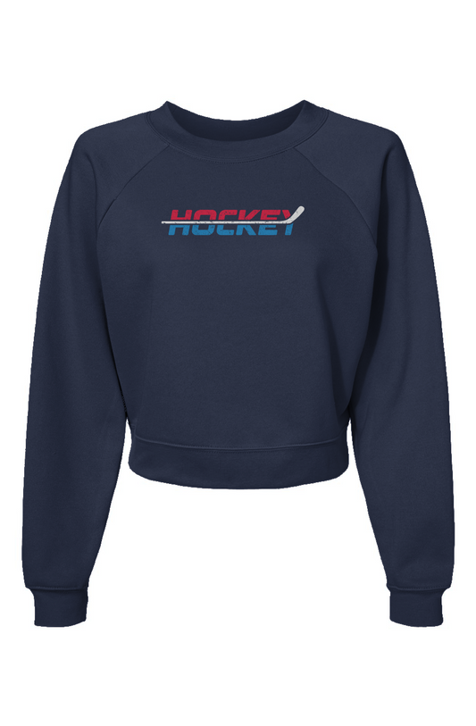 Raglan Rival USA Patriotic Hockey Pullover Navy | Barn Garb Hockey Threads