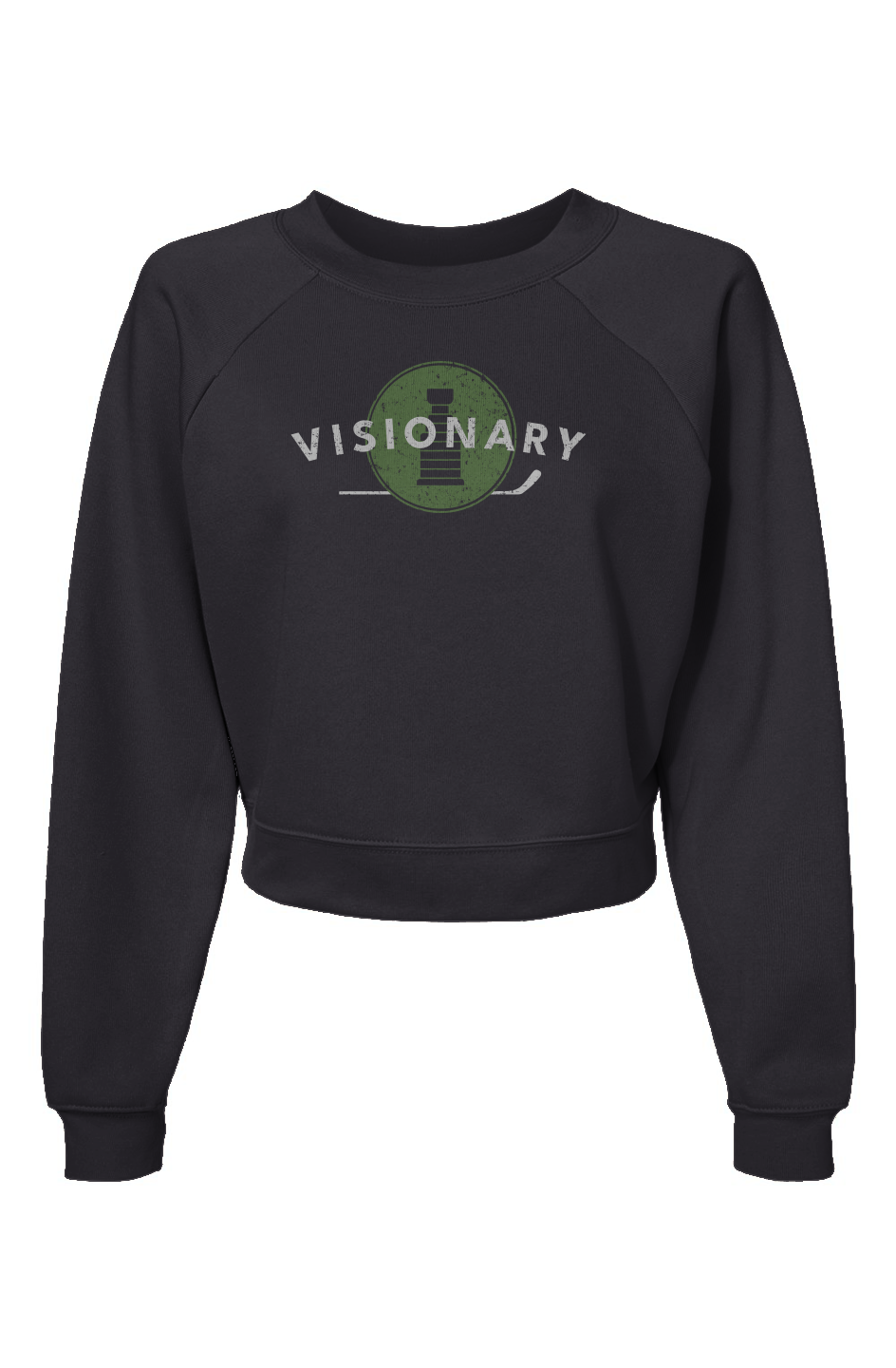 Raglan Rival Visionary Pullover Charcoal | Barn Garb Hockey Threads