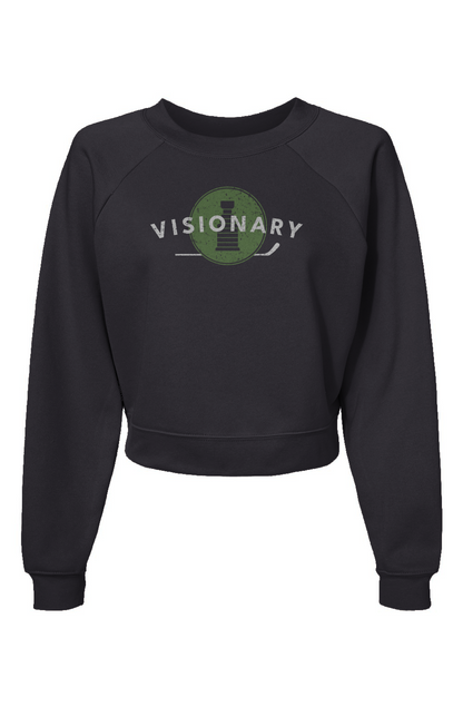 Raglan Rival Visionary Pullover Charcoal | Barn Garb Hockey Threads