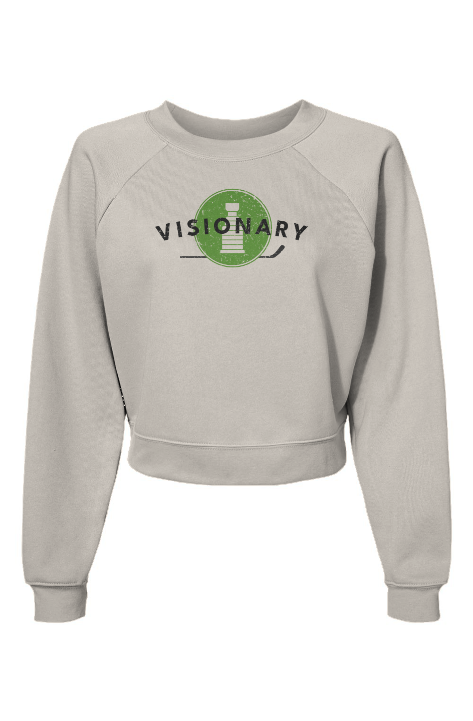 Raglan Rival Visionary Pullover White | Barn Garb Hockey Threads