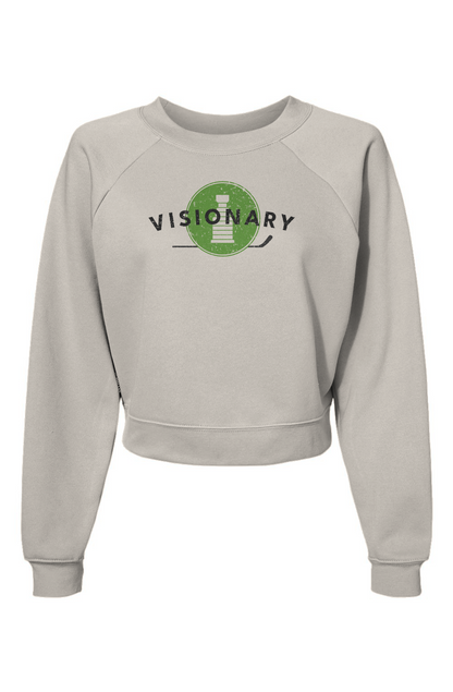 Raglan Rival Visionary Pullover White | Barn Garb Hockey Threads