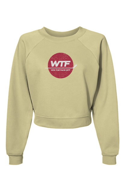 Raglan Rival Win the Faceoff Pullover Fleece French Vanilla | Barn Garb Hockey Threads