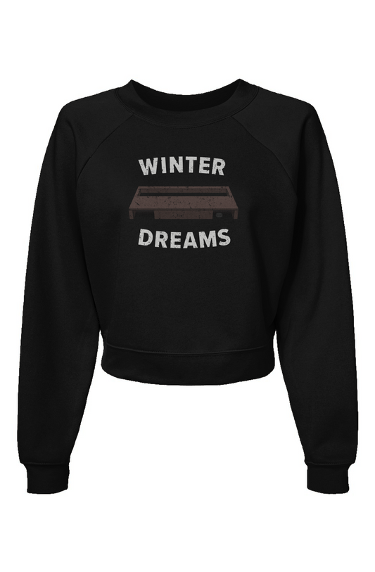Raglan Rival Winter Dreams Pullover Black | Barn Garb Hockey Threads