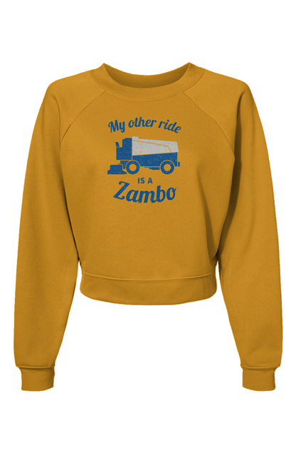Raglan Rival Zambo Pullover Heather Mustard | Barn Garb Hockey Threads