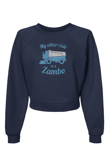 Raglan Rival Zambo Pullover Navy Blue | Barn Garb Hockey Threads