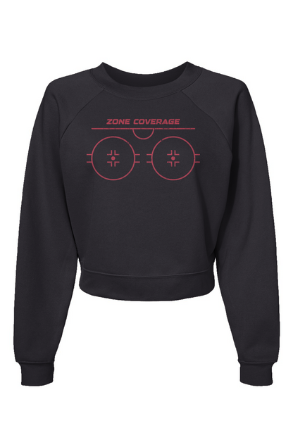 Raglan Rival Zone Coverage Pullover Fleece Dark Grey | Barn Garb Hockey Threads