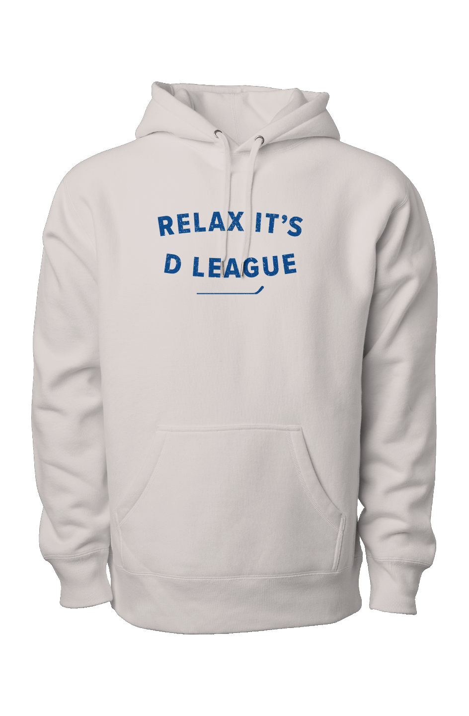 Relax it's D League Legend Heavyweight Hoodie Bone | Barn Garb Hockey Threads