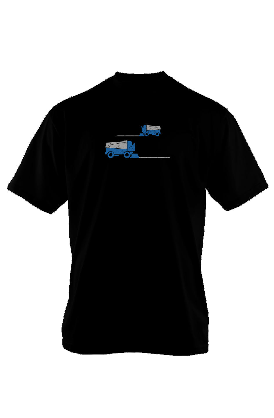 Resurfacer 90s Throwback Tee Black | Barn Garb Hockey Threads