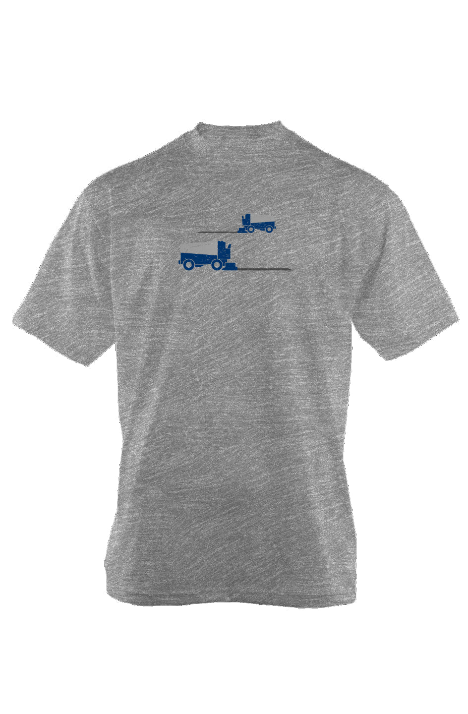 Resurfacer 90s Throwback Tee Grey | Barn Garb Hockey Threads
