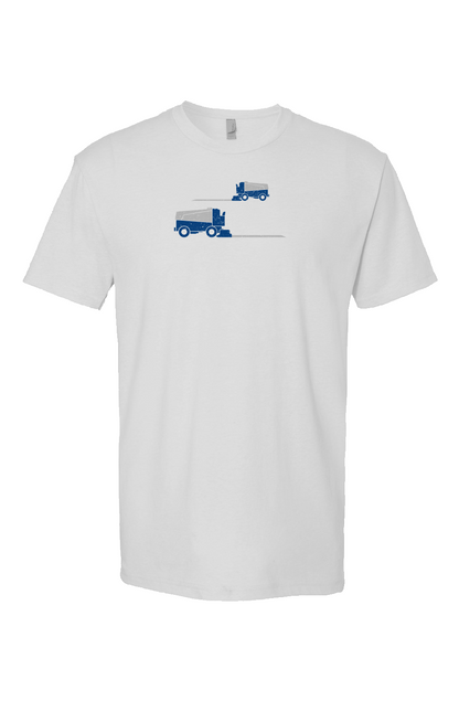 Resurfacer Breakaway Performance Tee White | Barn Garb Hockey Threads