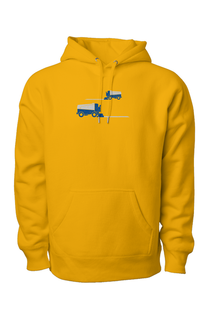 Resurfacer Legend Heavyweight Hoodie Gold | Barn Garb Hockey Threads