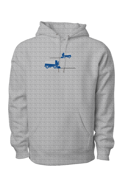 Resurfacer Legend Heavyweight Hoodie Grey | Barn Garb Hockey Threads