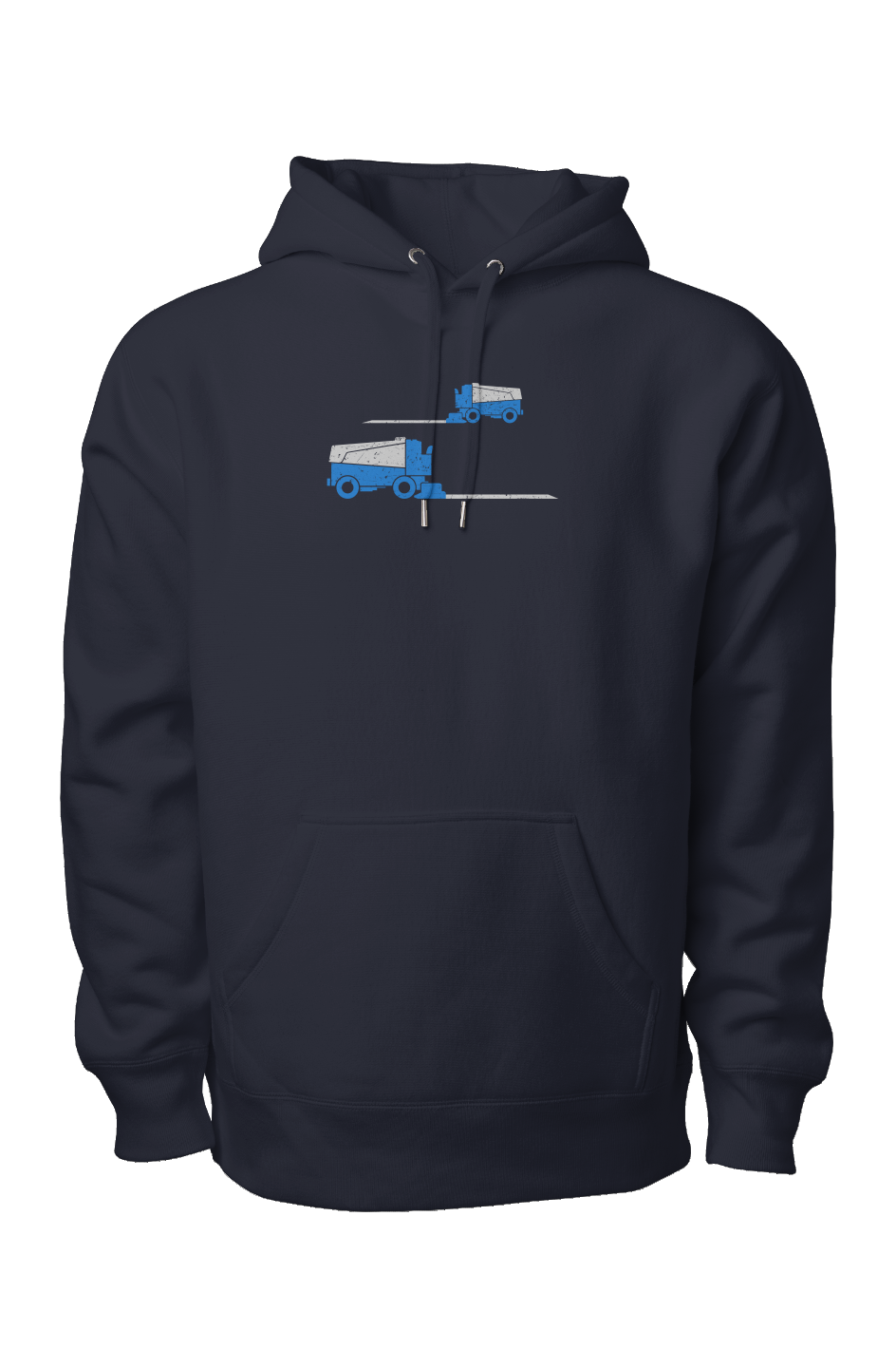 Resurfacer Legend Heavyweight Hoodie Navy Blue | Barn Garb Hockey Threads