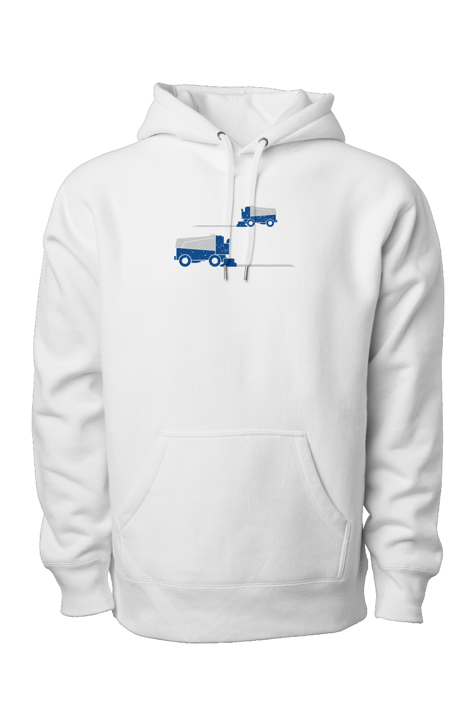 Resurfacer Legend Heavyweight Hoodie White | Barn Garb Hockey Threads