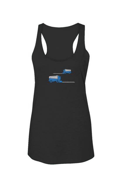 Resurfacer Racerback Barn Tank Charcoal | Barn Garb Hockey Threads