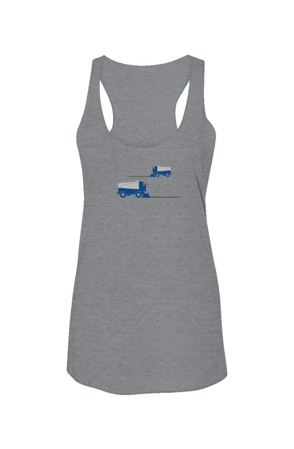 Resurfacer Racerback Barn Tank Grey | Barn Garb Hockey Threads