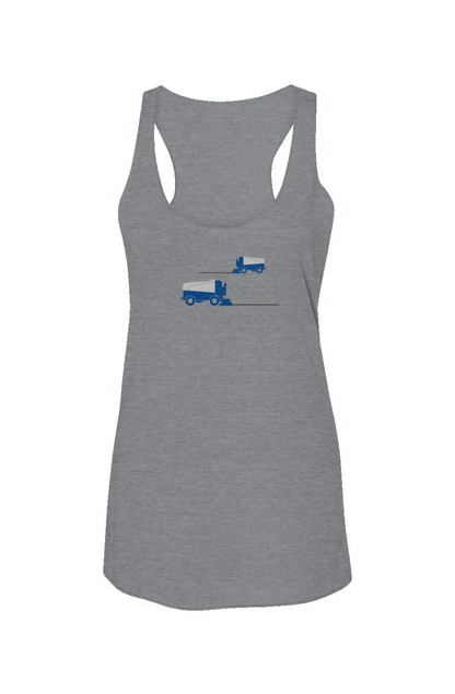 Resurfacer Racerback Barn Tank Grey | Barn Garb Hockey Threads