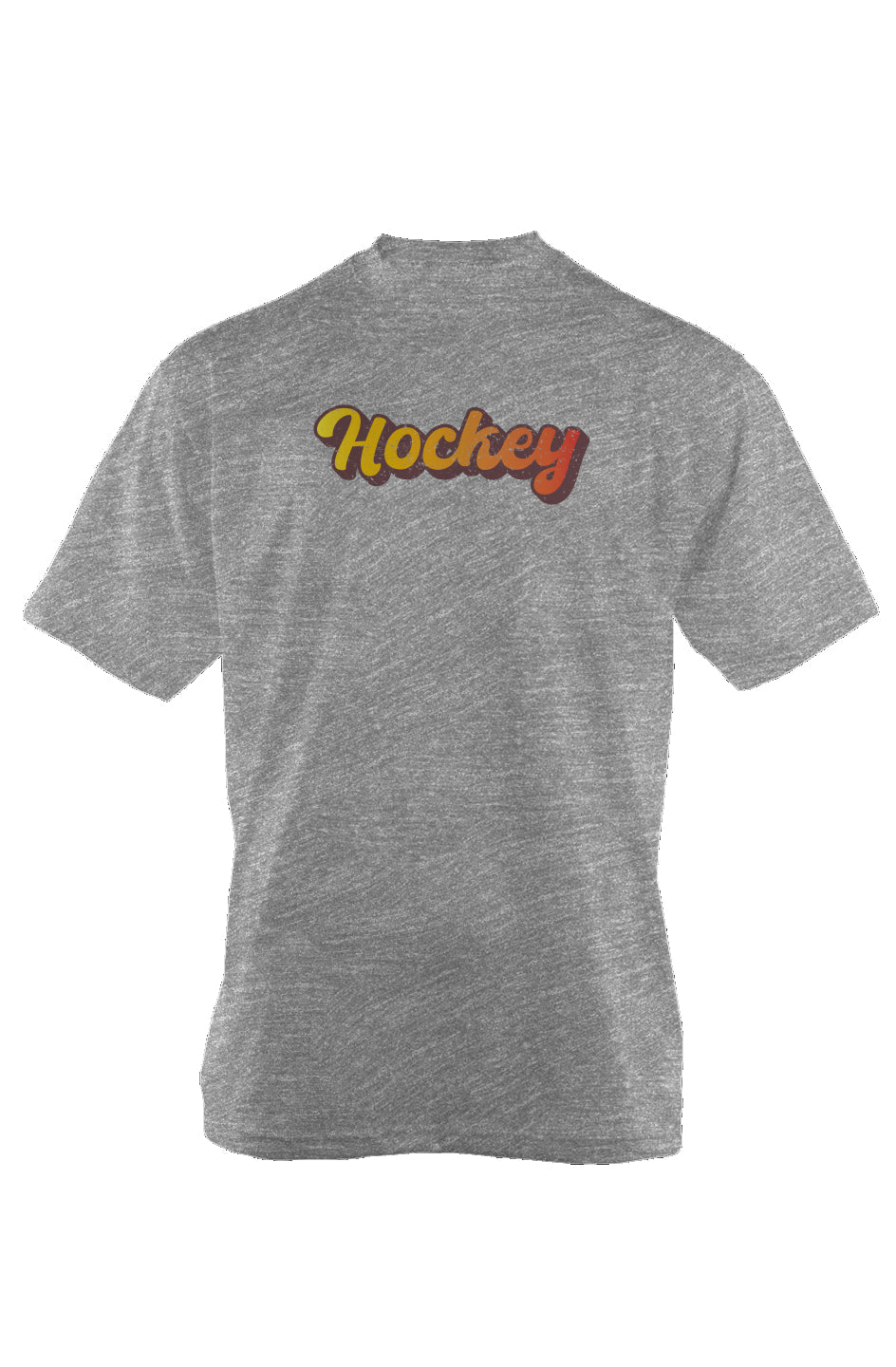 Retro Hockey 90s Throwback Oversized Heavyweight Tee Grey | Barn Garb Hockey Threads