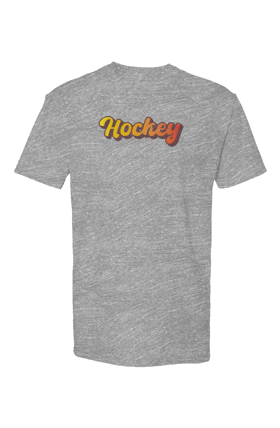 Retro Hockey Breakaway Performance Tee Grey Barn Garb Hockey Threads