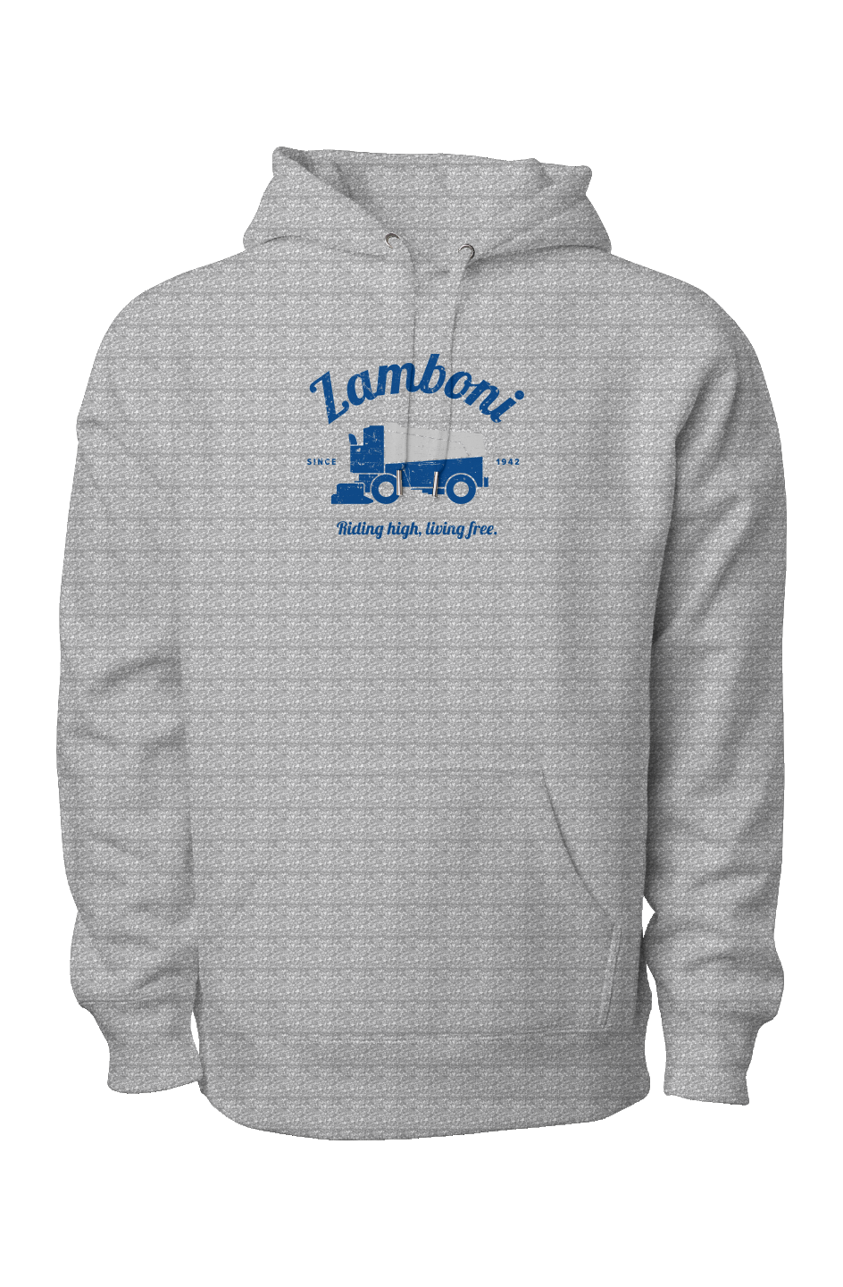 Riding High Living Free Legend Heavyweight Hoodie Grey | Barn Garb Hockey Threads