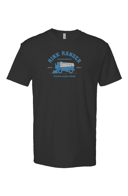 Rink Ranger Breakaway Performance Tee Black | Barn Garb Hockey Threads