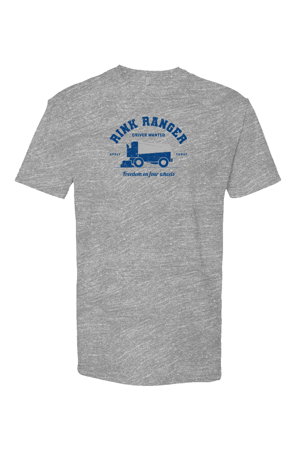 Rink Ranger Breakaway Performance Tee Grey | Barn Garb Hockey Threads