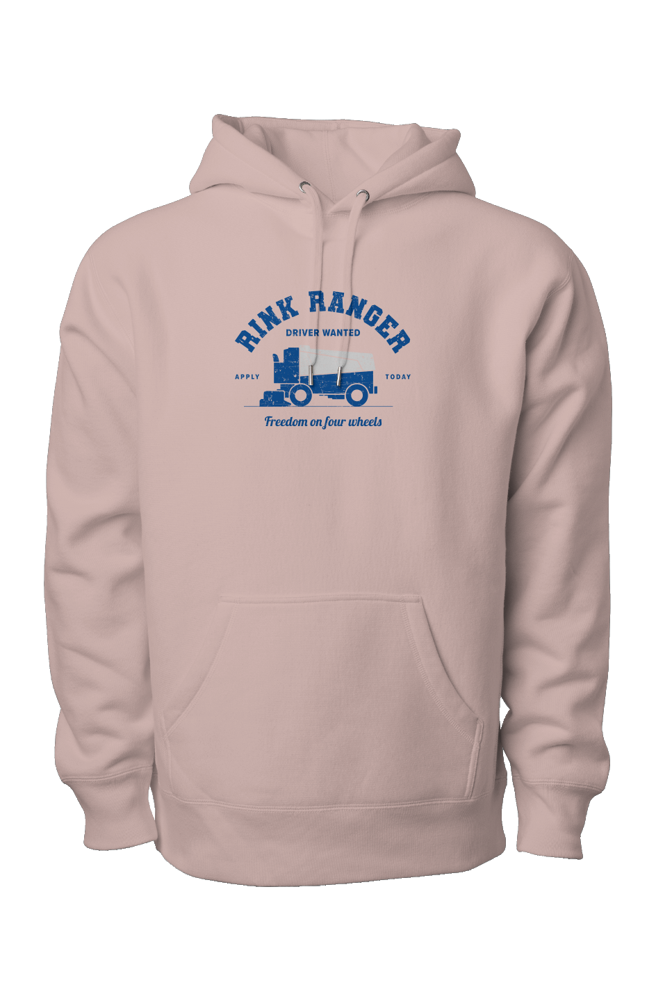 Rink Ranger Legend Heavyweight Hoodie Pink | Barn Garb Hockey Threads